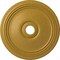 Ekena Millwork Diane Ceiling Medallion (Fits Canopies up to 6 1/4"), 24"OD x 3 5/8"ID x 1 1/4"P, Iridescent Gold CM24DIIGS - alternate 1